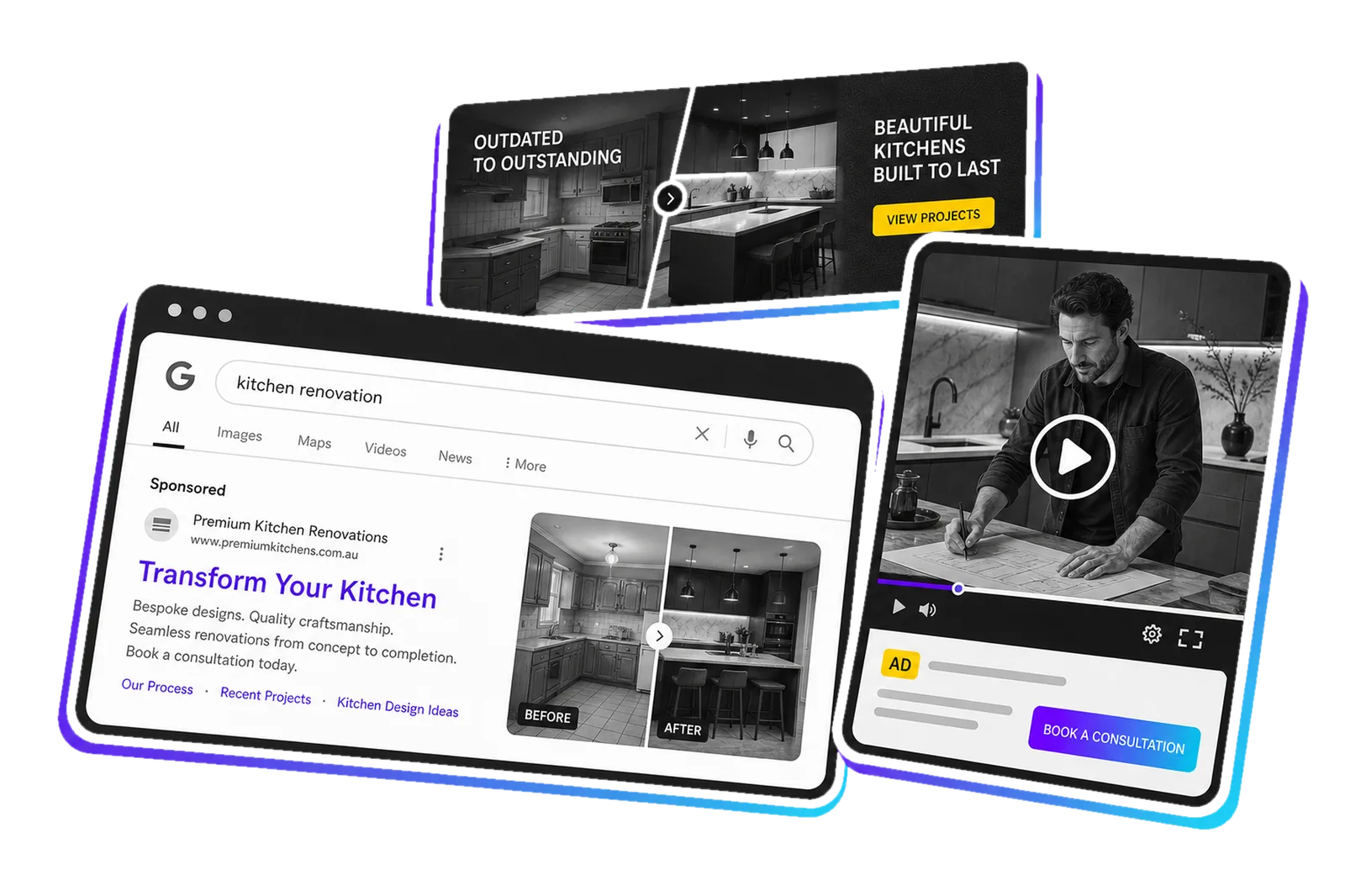 Google Ads across Search, Performance Max, Shopping and YouTube